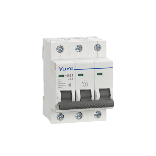 Hot Selling for Smart Circuit Breakers Wifi - Miniature circuit breaker YUB1-63/3P – One Two Three