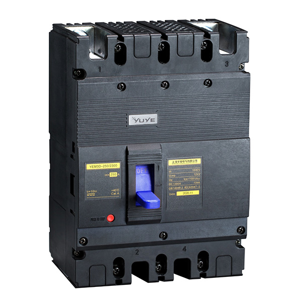 PriceList for Electrical Ats Panel Board - DC Plastic shell type circuit breaker YEM3D – One Two Three