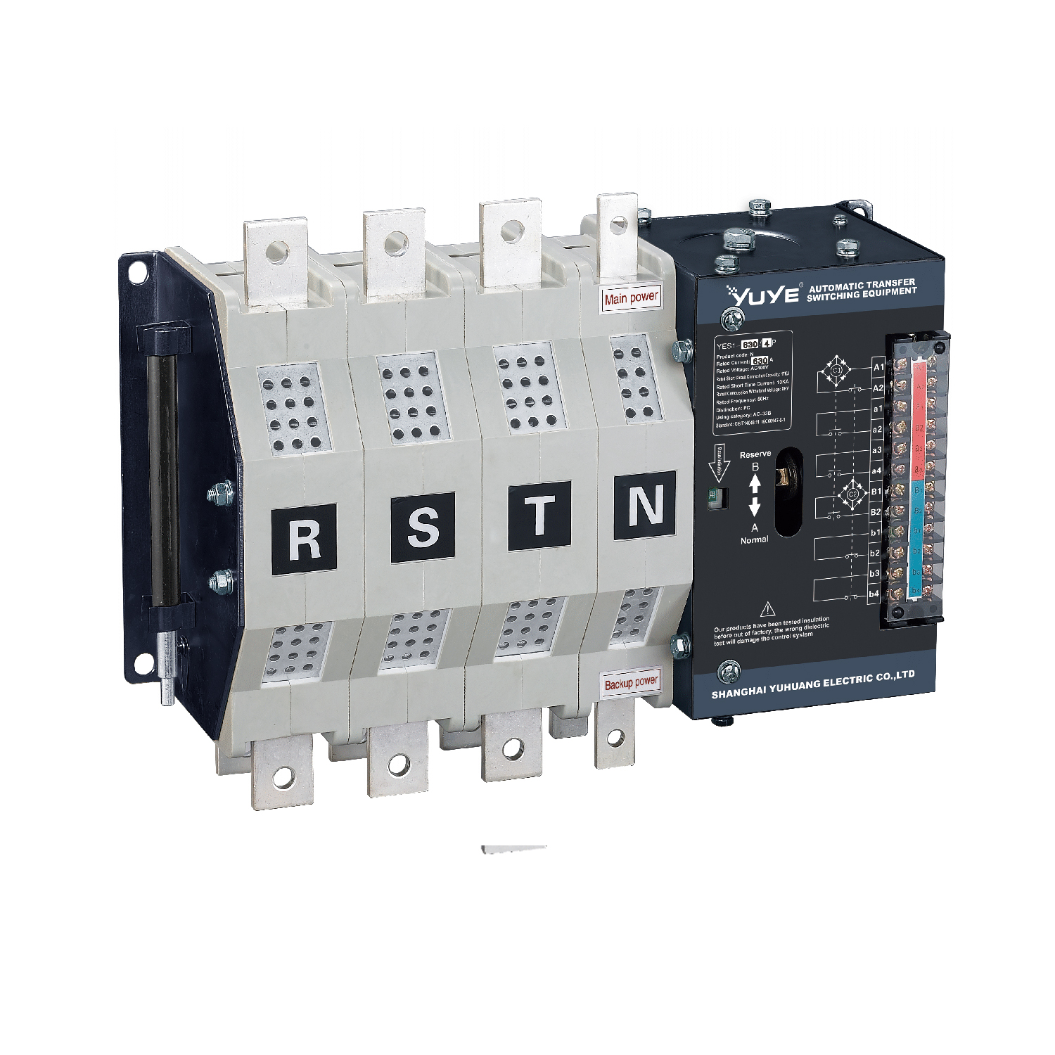 High reputation 3 Phase Automatic Transfer Switch - PC Automatic transfer switch YES1-400N – One Two Three