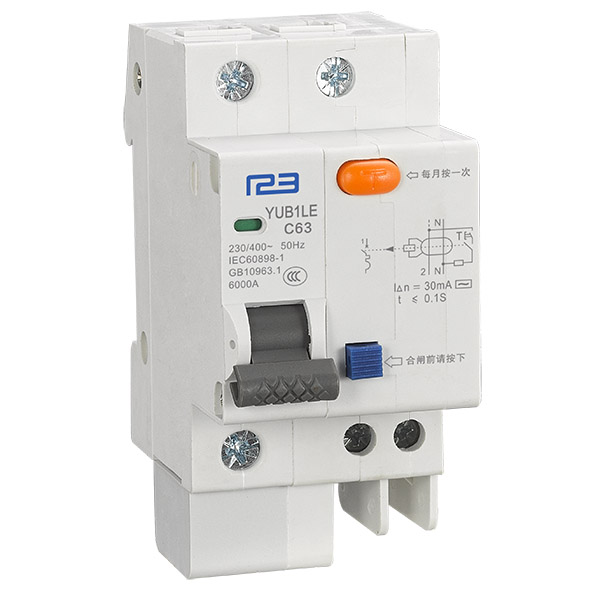 Chinese Professional B Class Spd - Miniature circuit breaker YUB1LE-63/1P – One Two Three