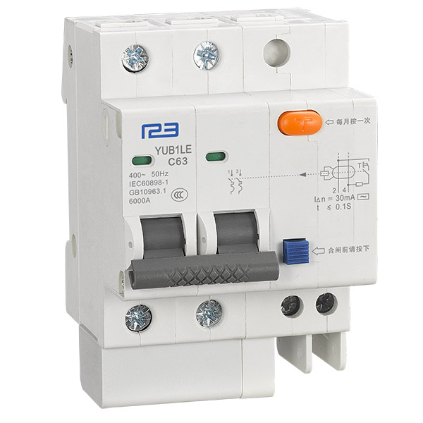 Cheap PriceList for Manufacturers Circuit Breaker - Miniature circuit breaker YUB1LE-63/2P – One Two Three